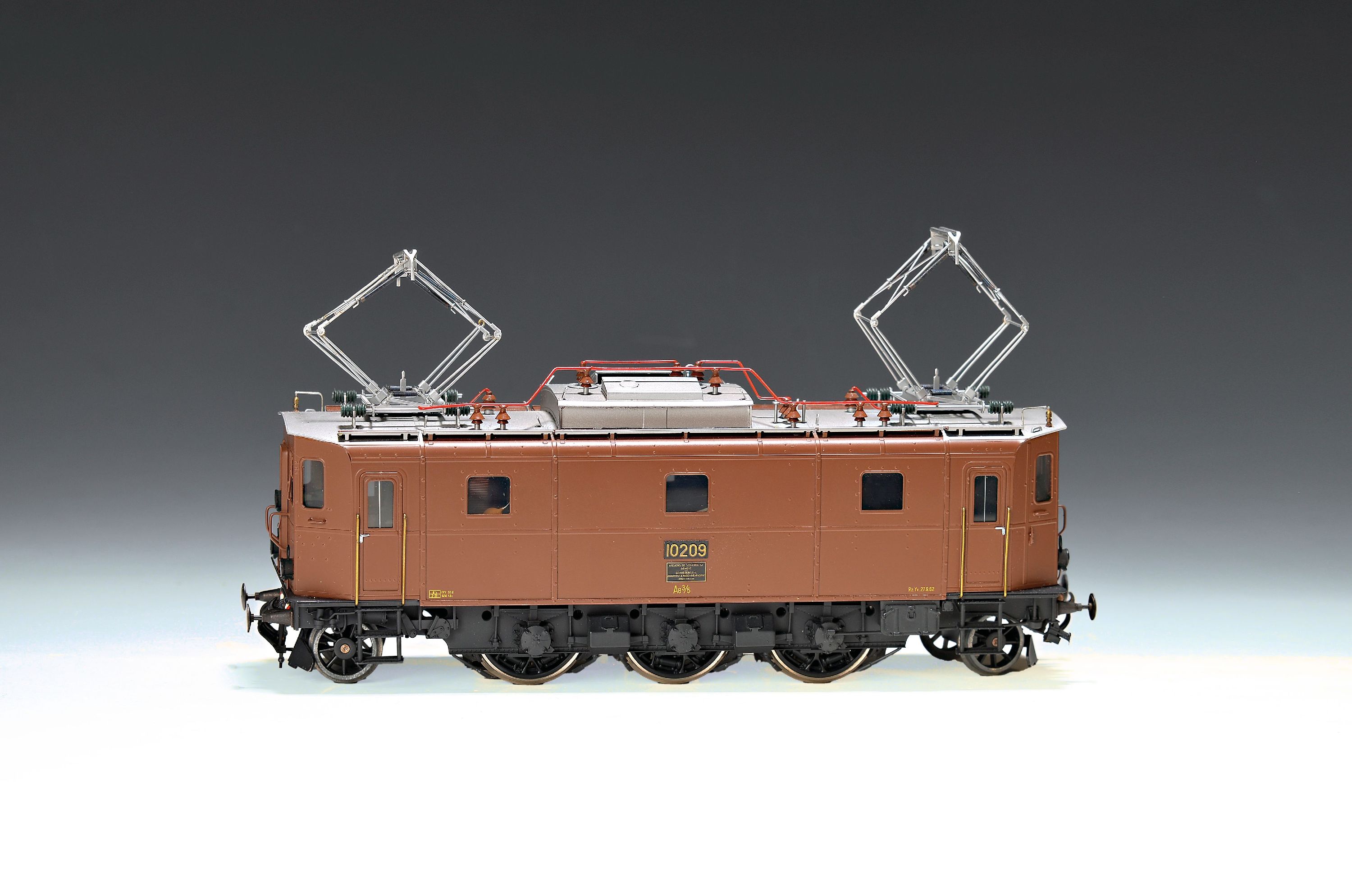 Image 27139685 - Große Lokomotive Spur 0, Walter Hermann, Dällikon/Schweiz, Lok Ae 3/5 SBB 10209, ...