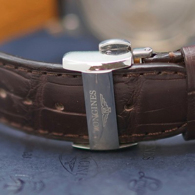 27139981c - LONGINES Record Herrenarmbanduhr Referenz L2.820.4.76.2, Automatik, Chronometer in ...
