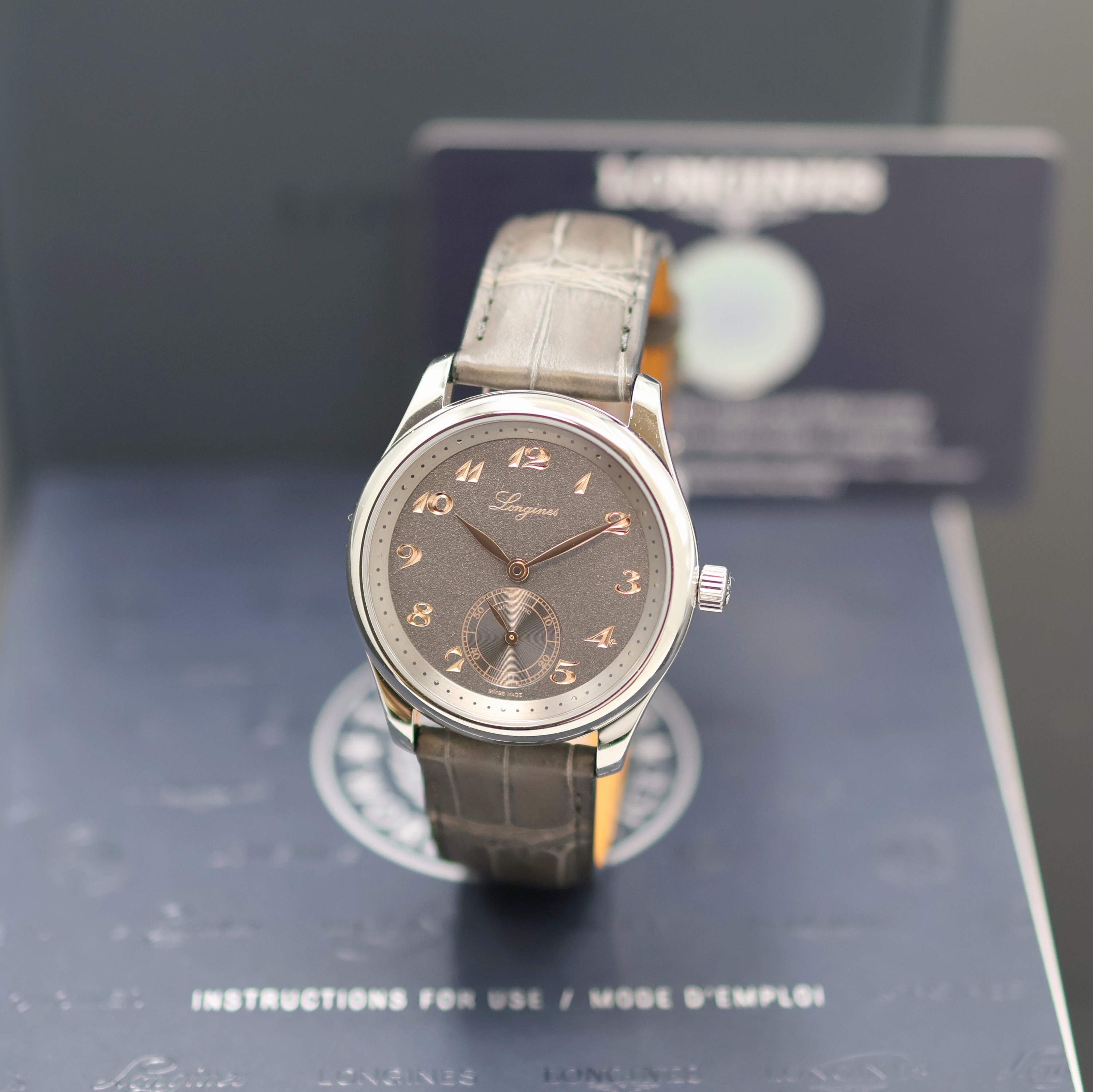 Image 27140122 - LONGINES Master Collection ungetragene Armbanduhr Referenz L2.843.4.63.2, Automatik, ...