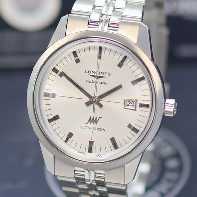 27140646a - LONGINES Ultra-Chron ungetragene Herrenarmbanduhr Referenz L2.937.4.72.6, Automatik, ...