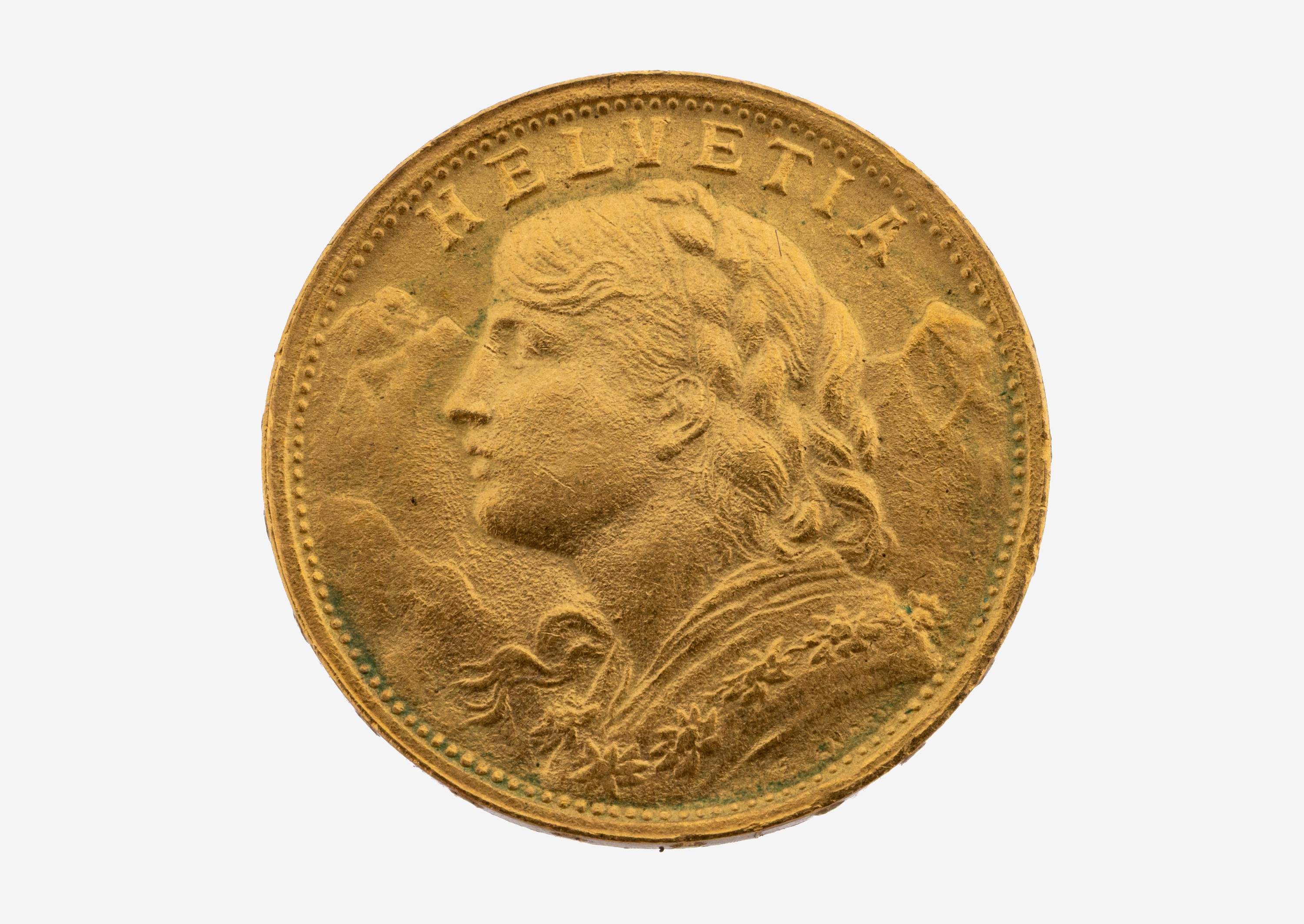 Image 27140932 - Gold coin, 20 Swiss Francs , Switzerland, 1925, so-called Vreneli