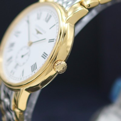 27140978c - LONGINES Présence ungetragene Herrenarmbanduhr Referenz L4.805.2117, Automatik, verg. ...