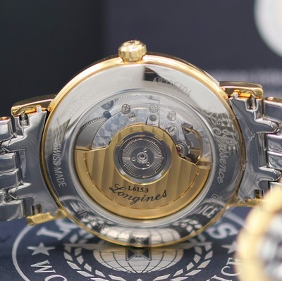 27140978e - LONGINES Présence ungetragene Herrenarmbanduhr Referenz L4.805.2117, Automatik, verg. ...