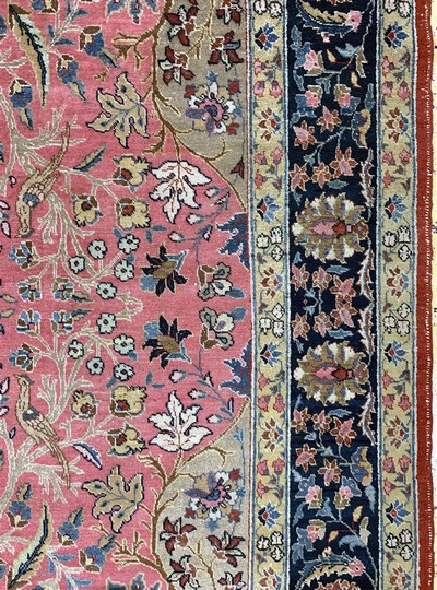 27141075e - Täbriz alt, Persien, Anfang 20.Jhd, Wolle auf Baumwolle, ca. 355 x 230 cm, EHZ: 3 ...