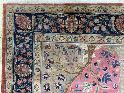 27141075g - Täbriz alt, Persien, Anfang 20.Jhd, Wolle auf Baumwolle, ca. 355 x 230 cm, EHZ: 3 ...