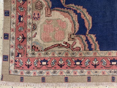27141085b - Sarogh Mahal, Persien, Ende 20.Jhd, Wolle auf Baumwolle, ca. 290 x 193 cm, EHZ: 4 ...