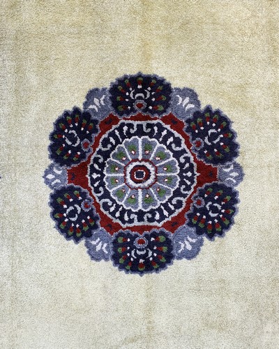 27141101e - Seiden Peking, China, Anfang 20.Jhd, reine Naturseide, ca. 215 x 155 cm, EHZ: 1-2 ...