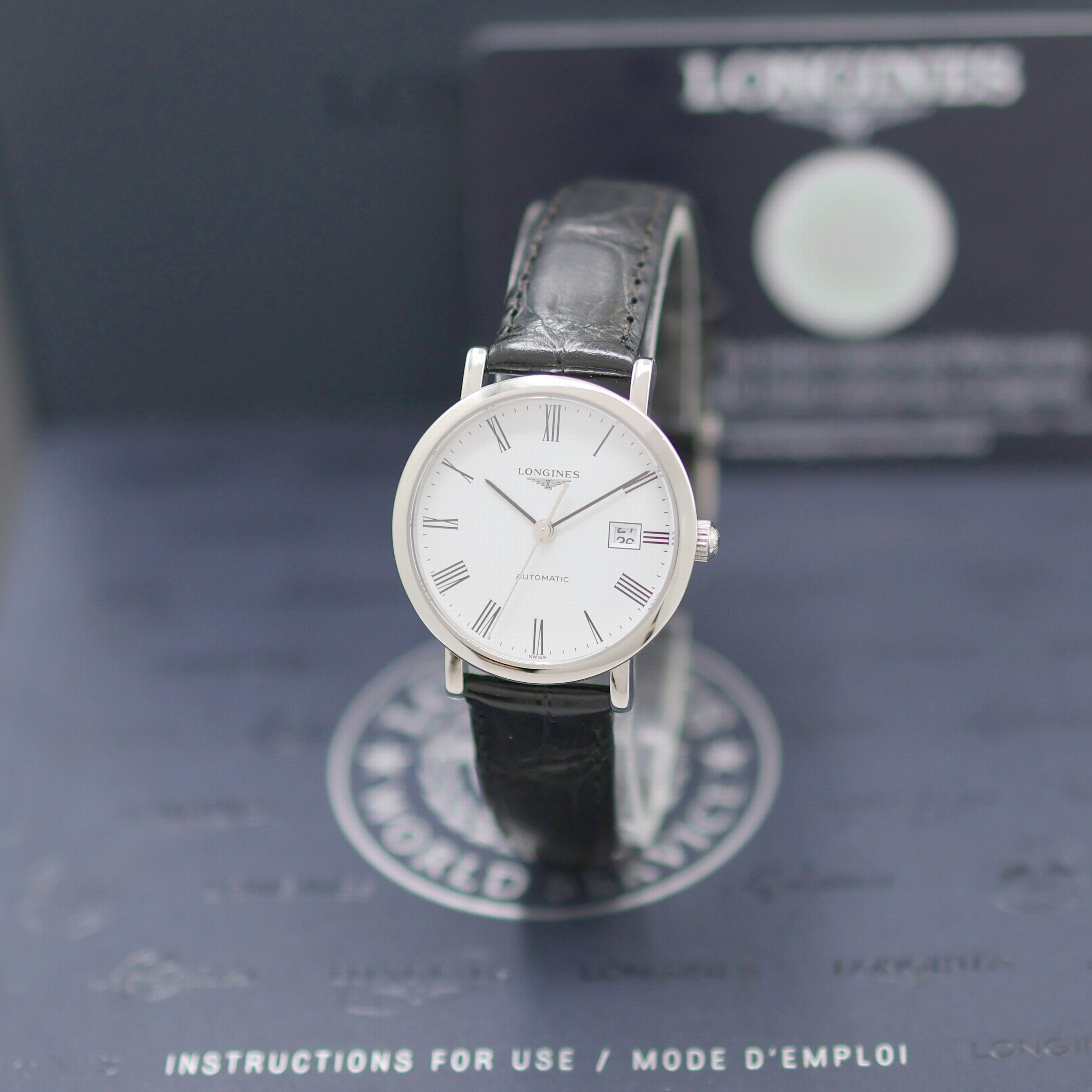 Image 27141344 - LONGINES Elegant Damenarmbanduhr Referenz L4.310.4112, Automatik, beids. vergl. ...