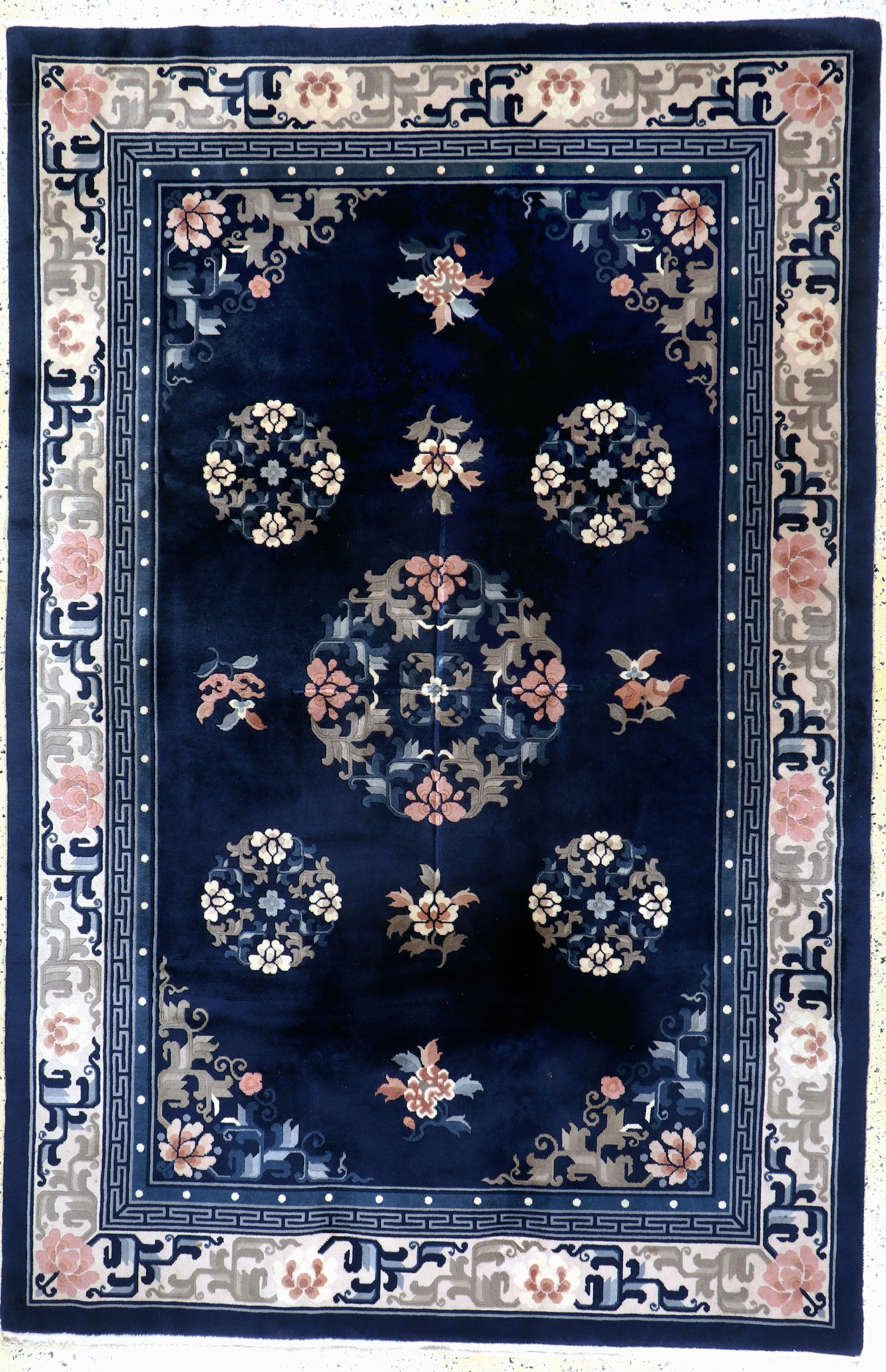 Image 27141399 - Antik finish, China, Ende 20.Jhd, Wolle aufBaumwolle, ca. 274 x 183 cm, EHZ: 2 ...