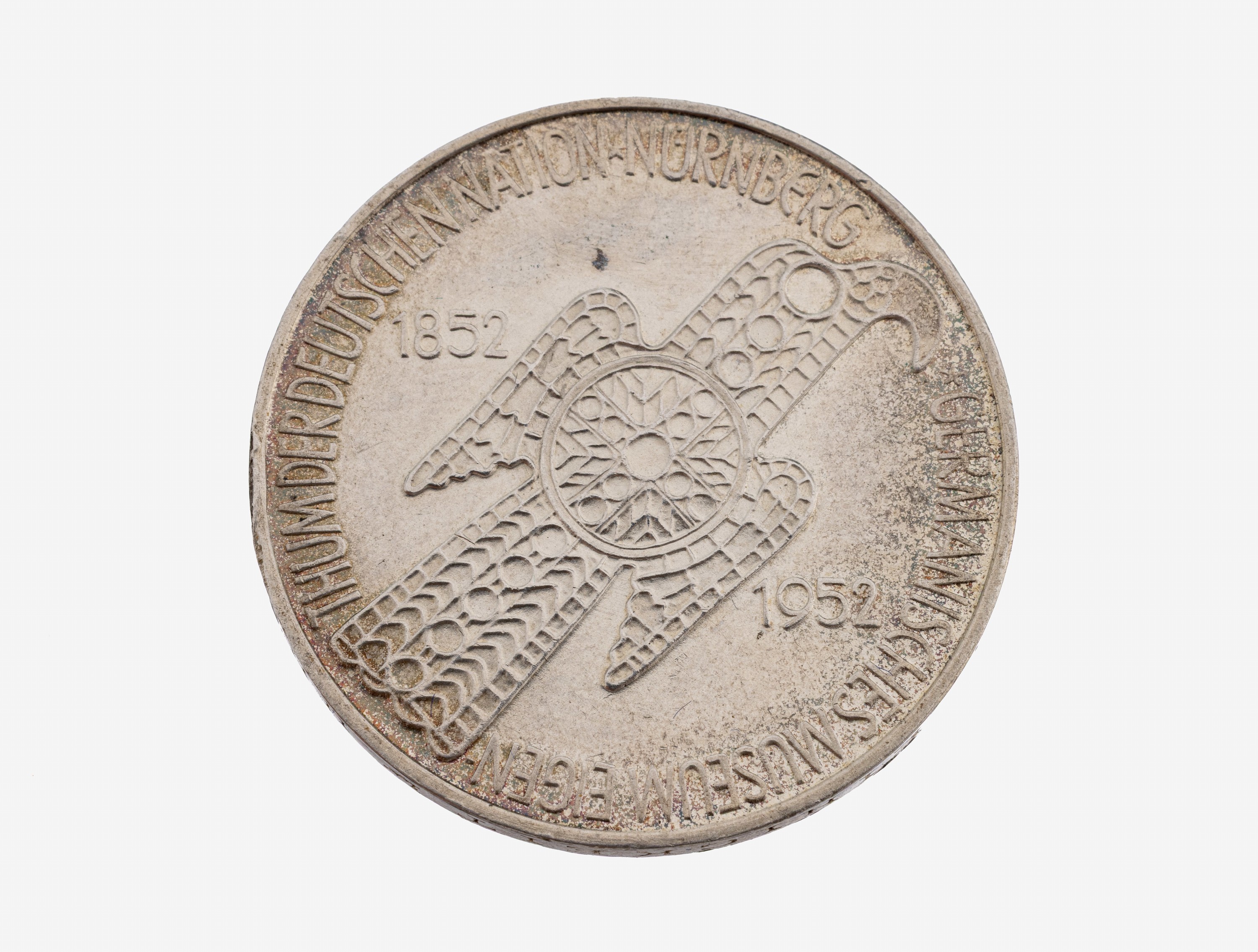 Image 27141425 - Silbermünze, 5 Mark, Deutschland, 1952, Germanisches Museum Nürnberg