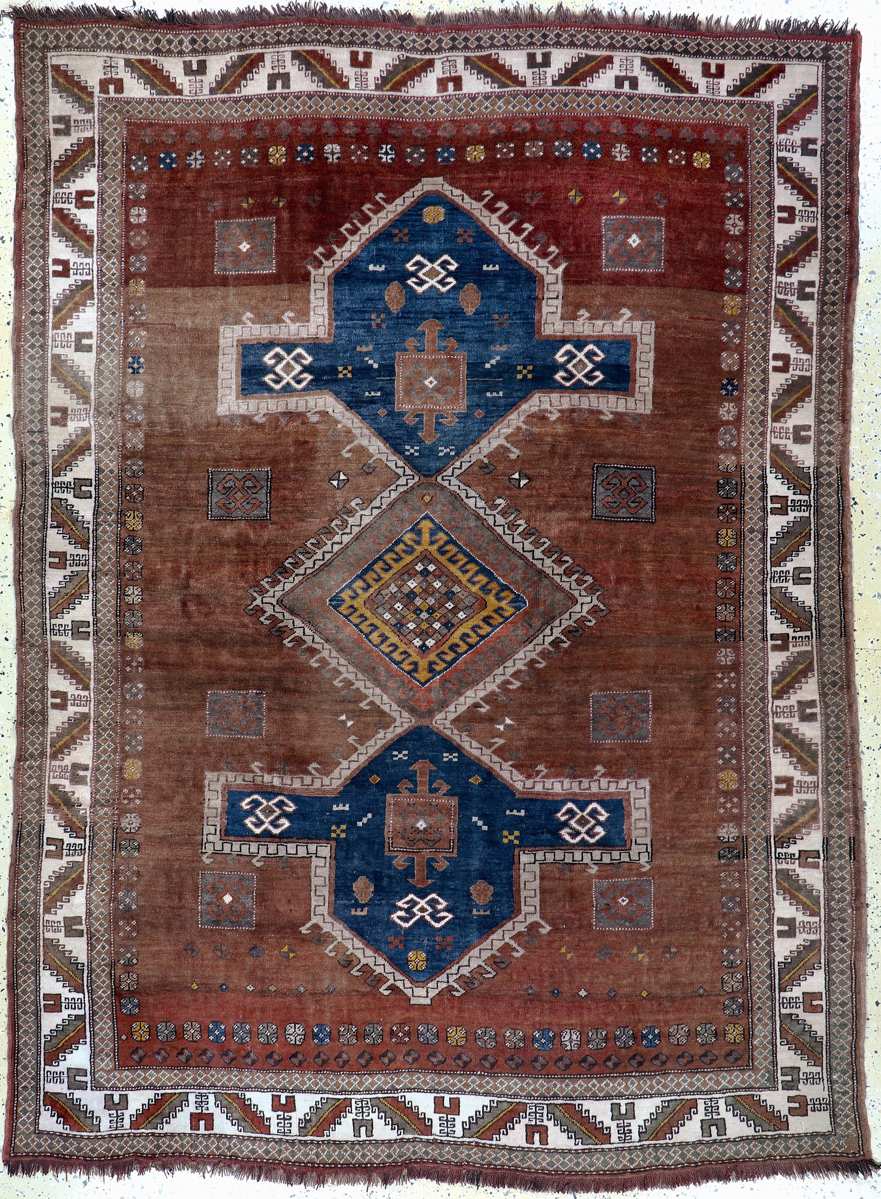 Image 27141460 - Kars-Kazak, Türkei, Mitte 20.Jhd, Wolle aufWolle, ca. 250 x 185 cm, EHZ: 3 ...