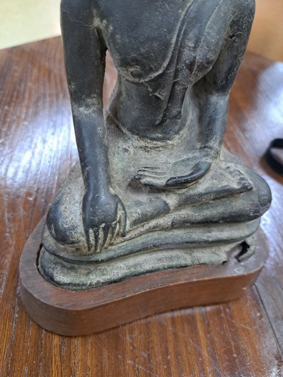 27141400c - Früher Buddha Shakyamuni, Thailand, wohl 14./15. Jahrhundert, Sukhothai-/frühe ...