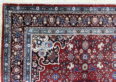 27141402g - Bidjar kork alt, Persien, Mitte 20.Jhd, Korkwolle auf Baumwolle, ca. 325 x 225 cm, ...