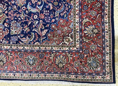 27141404a - Sarogh Kork fein, Persien, Mitte 20.Jhd, Korkwolle auf Baumwolle, ca. 414 x 300 cm, ...