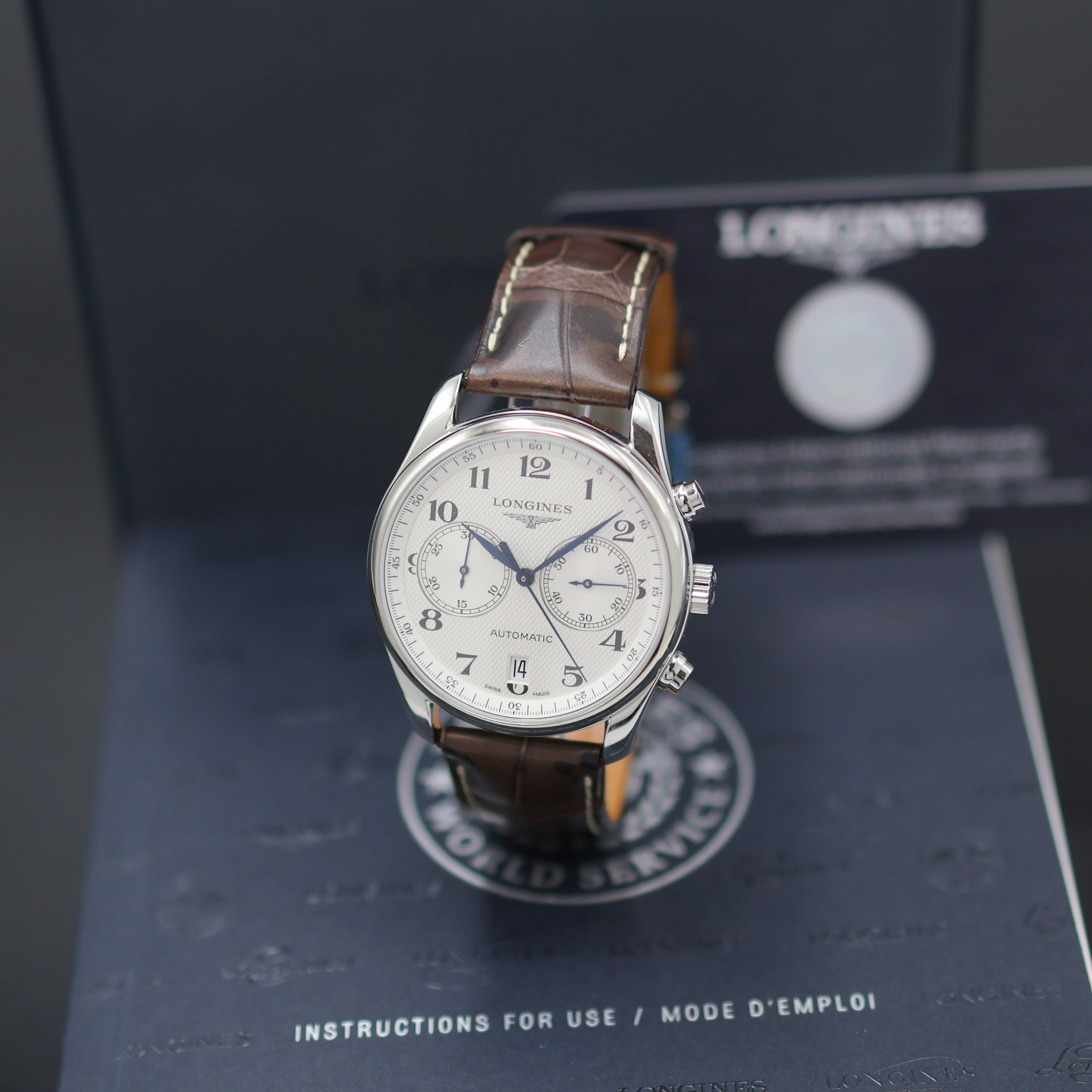 Image 27141560 - LONGINES Master Collection ungetragener Herrenchronograph Referenz L2.629.4783, ...