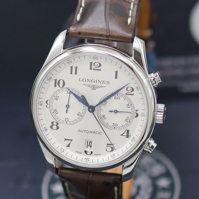 27141560a - LONGINES Master Collection ungetragener Herrenchronograph Referenz L2.629.4783, ...