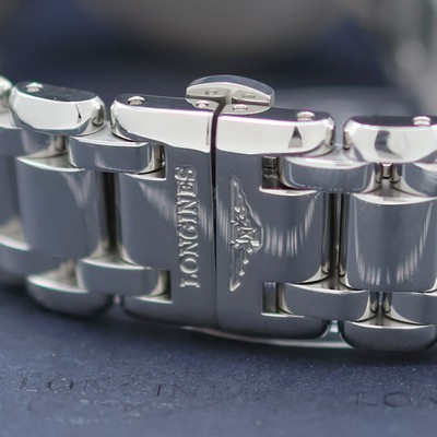 27141573d - LONGINES PrimaLuna Damenarmbanduhr Referenz L8.113.4.98.6, Automatik, Edelstahlgeh. ...
