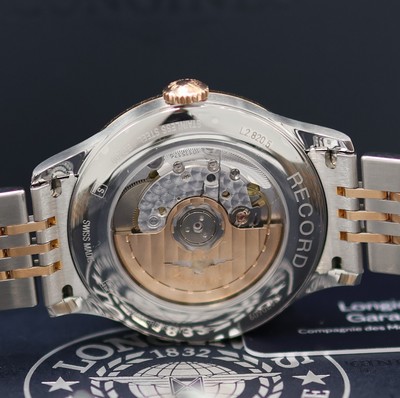 27141775e - LONGINES Record ungetragene Herrenarmbanduhr Chronometer Referenz L2.820.5.11.7, ...