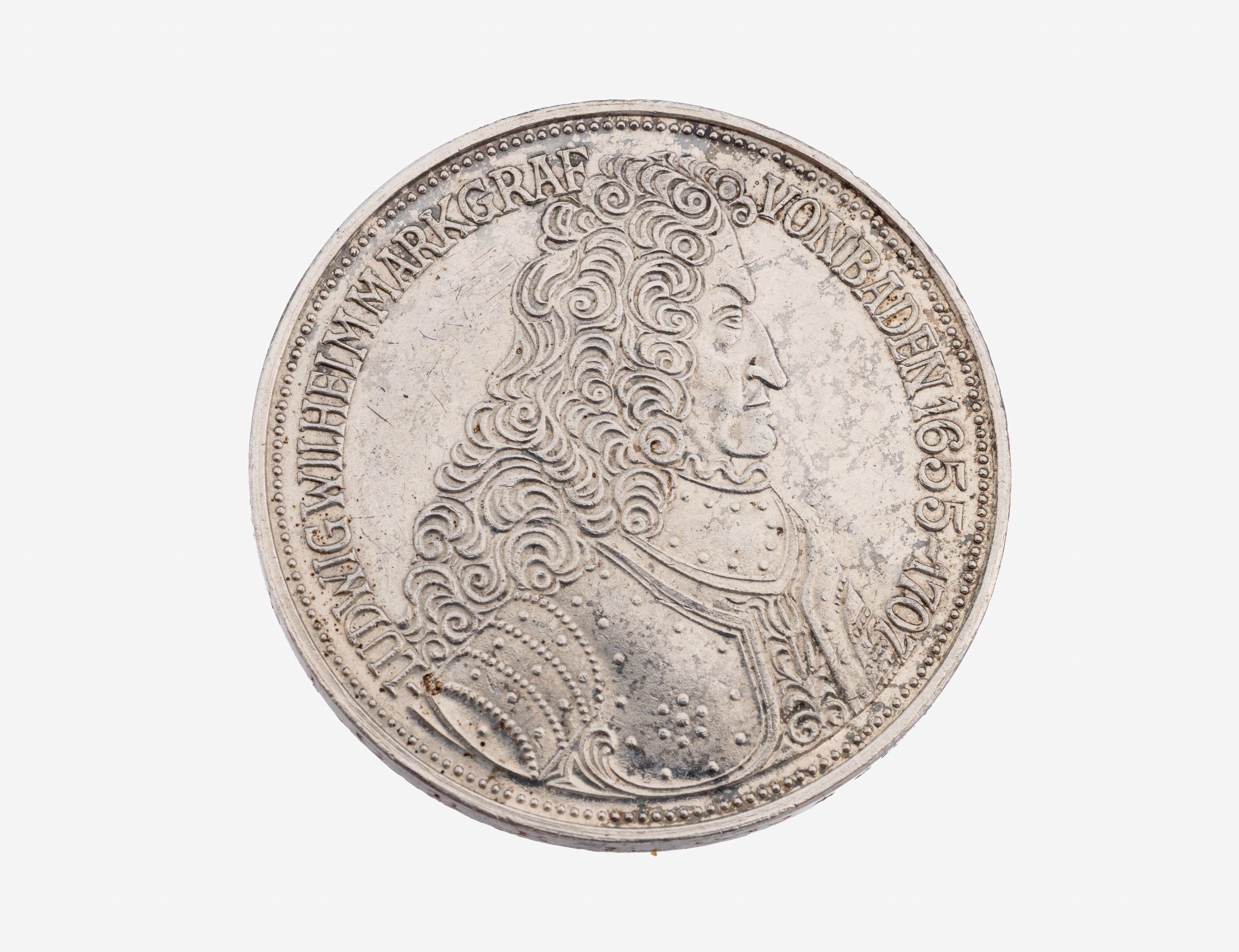 Image 27142013 - Silbermünze, 5 Mark, Deutschland, 1955, Markgraf von Baden