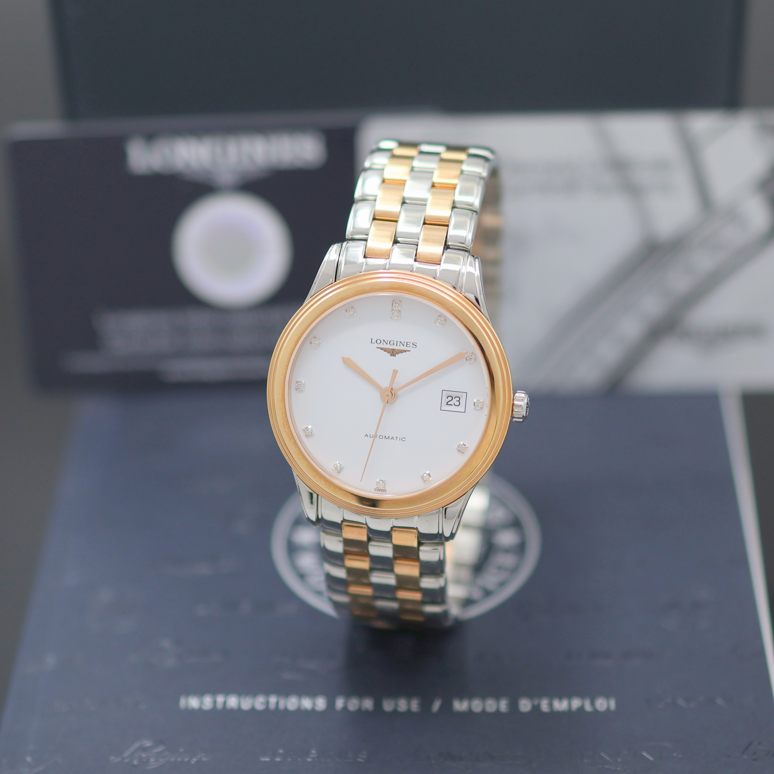 Image 27142014 - LONGINES Flagship Classic ungetragene Armbanduhr Referenz L4.974.3997, Automatik, ...