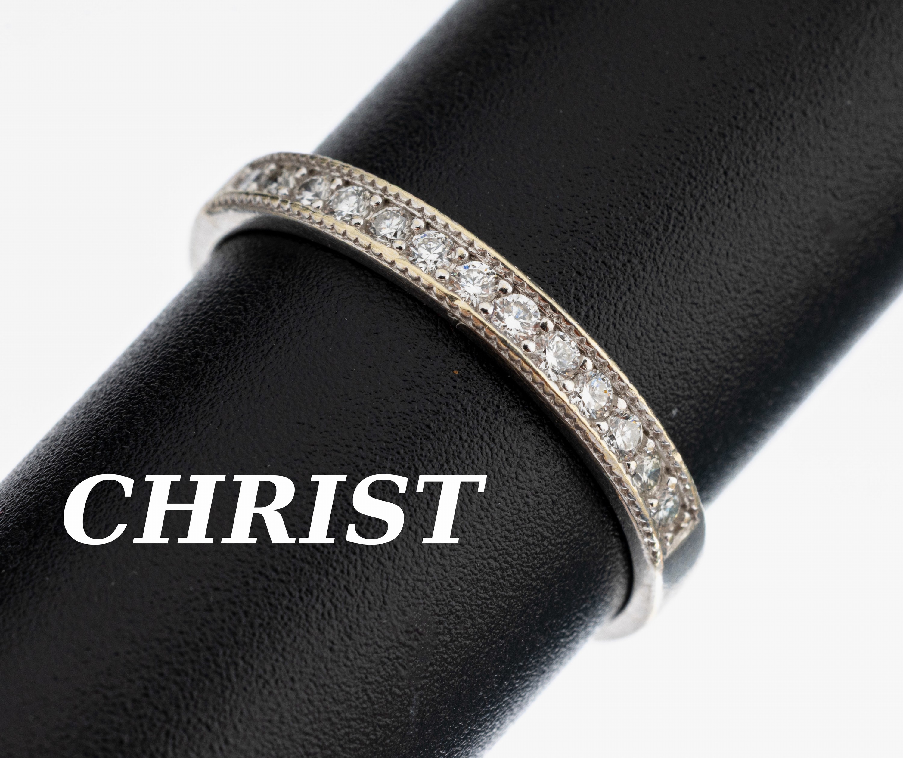 Image 27142030 - 14 kt Gold CHRIST Brillant-Ring, WG 585/000, 13 Brillanten zus. ca. 0.25 ct Weiß/si, ...