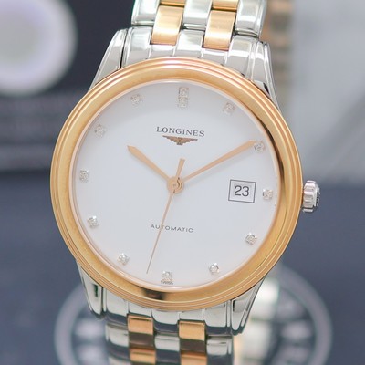 27142014a - LONGINES Flagship Classic ungetragene Armbanduhr Referenz L4.974.3997, Automatik, ...