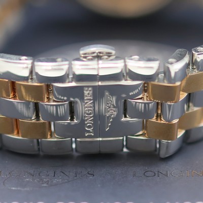 27142070c - LONGINES Flagship Herrenarmbanduhr Referenz L4.974.3917, Automatik, Edelstahl/verg., ...