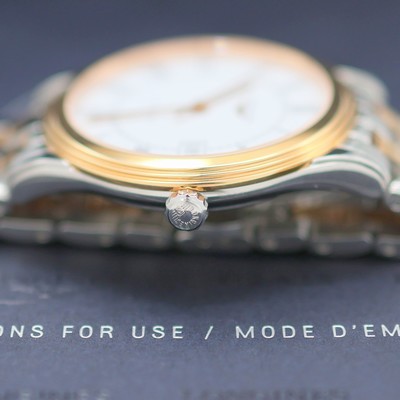 27142070d - LONGINES Flagship Herrenarmbanduhr Referenz L4.974.3917, Automatik, Edelstahl/verg., ...