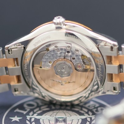 27142070e - LONGINES Flagship Herrenarmbanduhr Referenz L4.974.3917, Automatik, Edelstahl/verg., ...