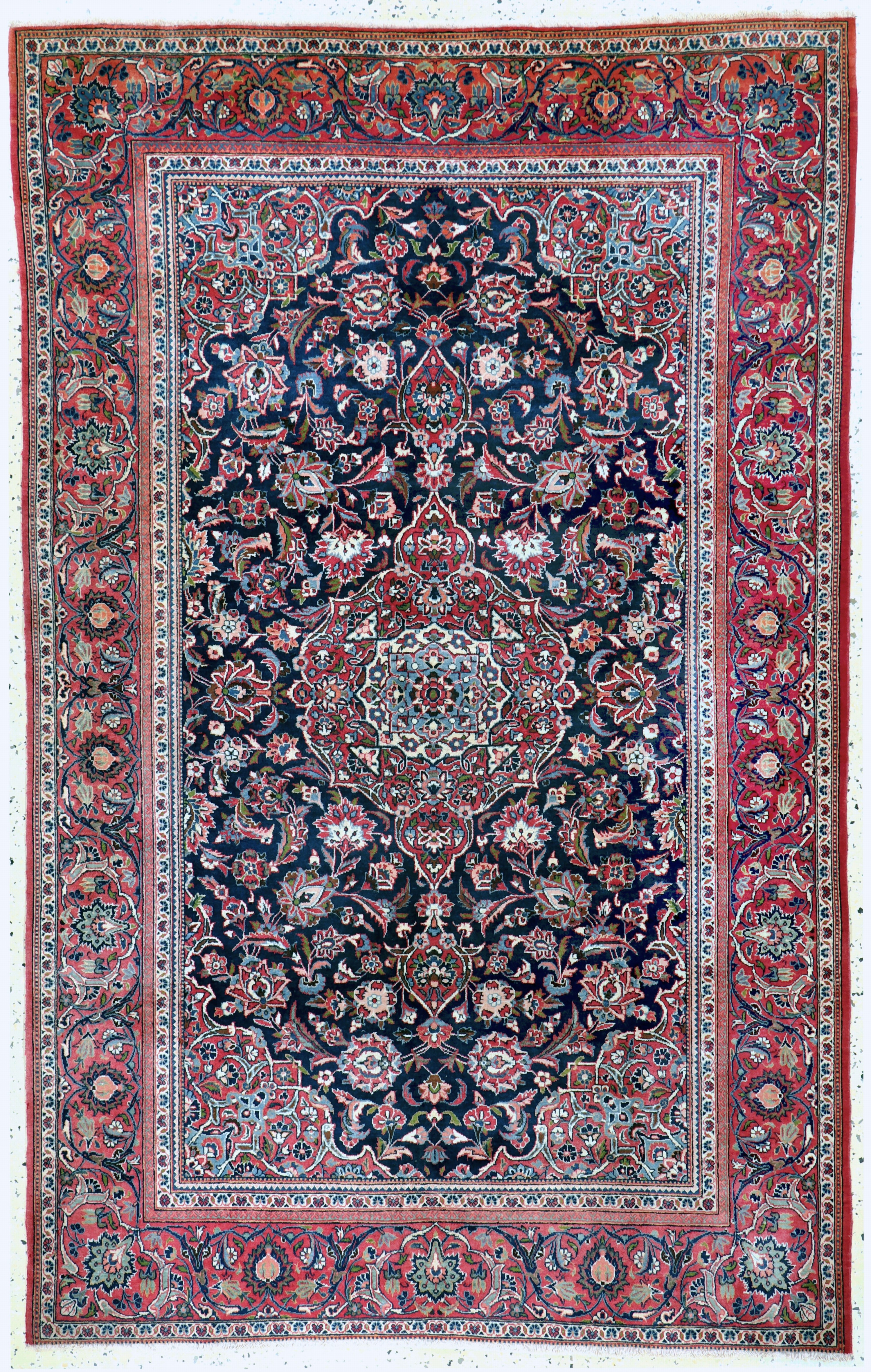 Image 27142213 - Keschan Kork alt, Persien, Anfang 20.Jhd, Korkwolle auf Baumwolle, ca. 215 x 135 cm, ...
