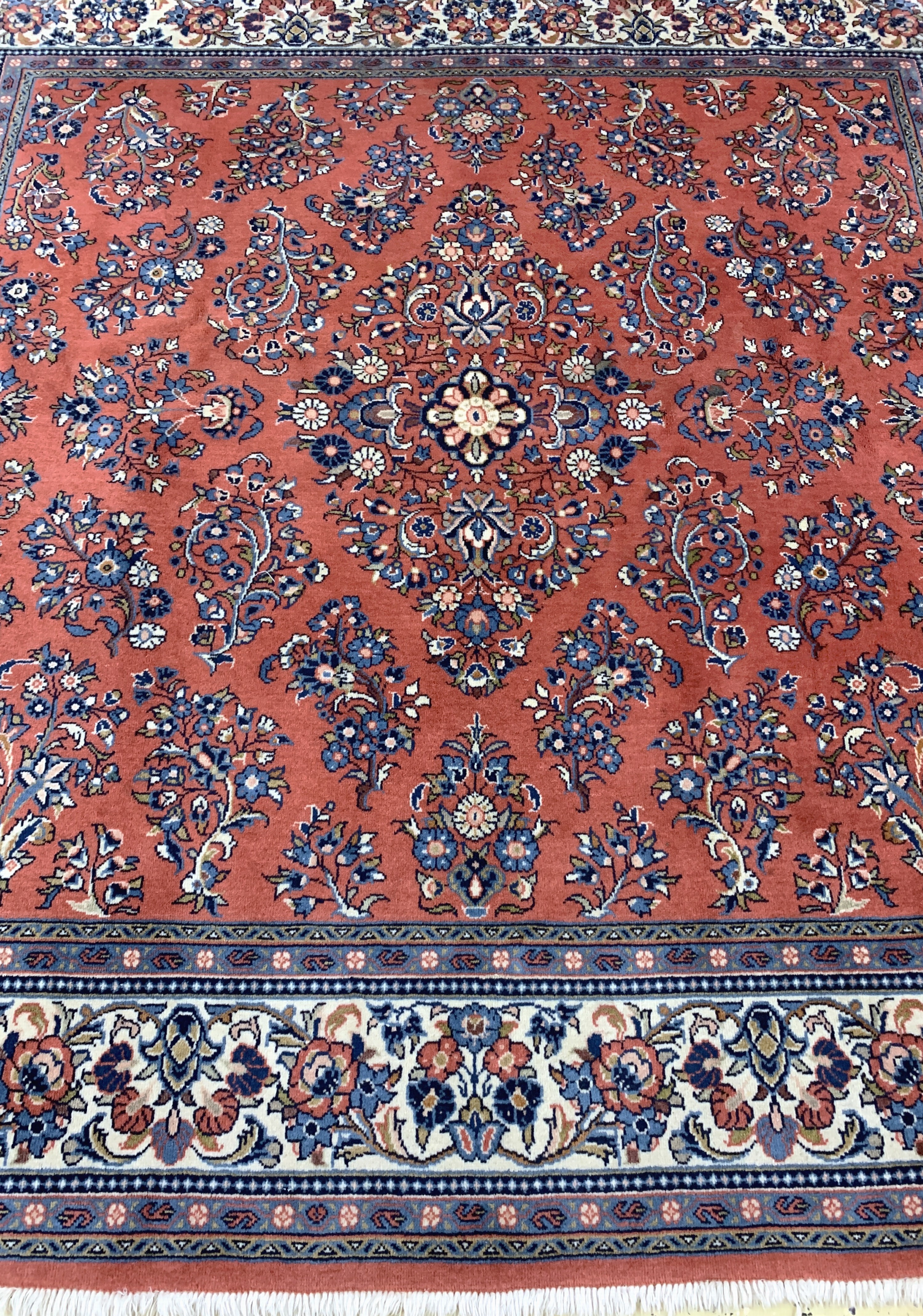 Detail f: Sarogh, Persien, Ende 20.Jhd, Wolle auf Baumwolle, ca. 200 x 200 cm, EHZ: 2