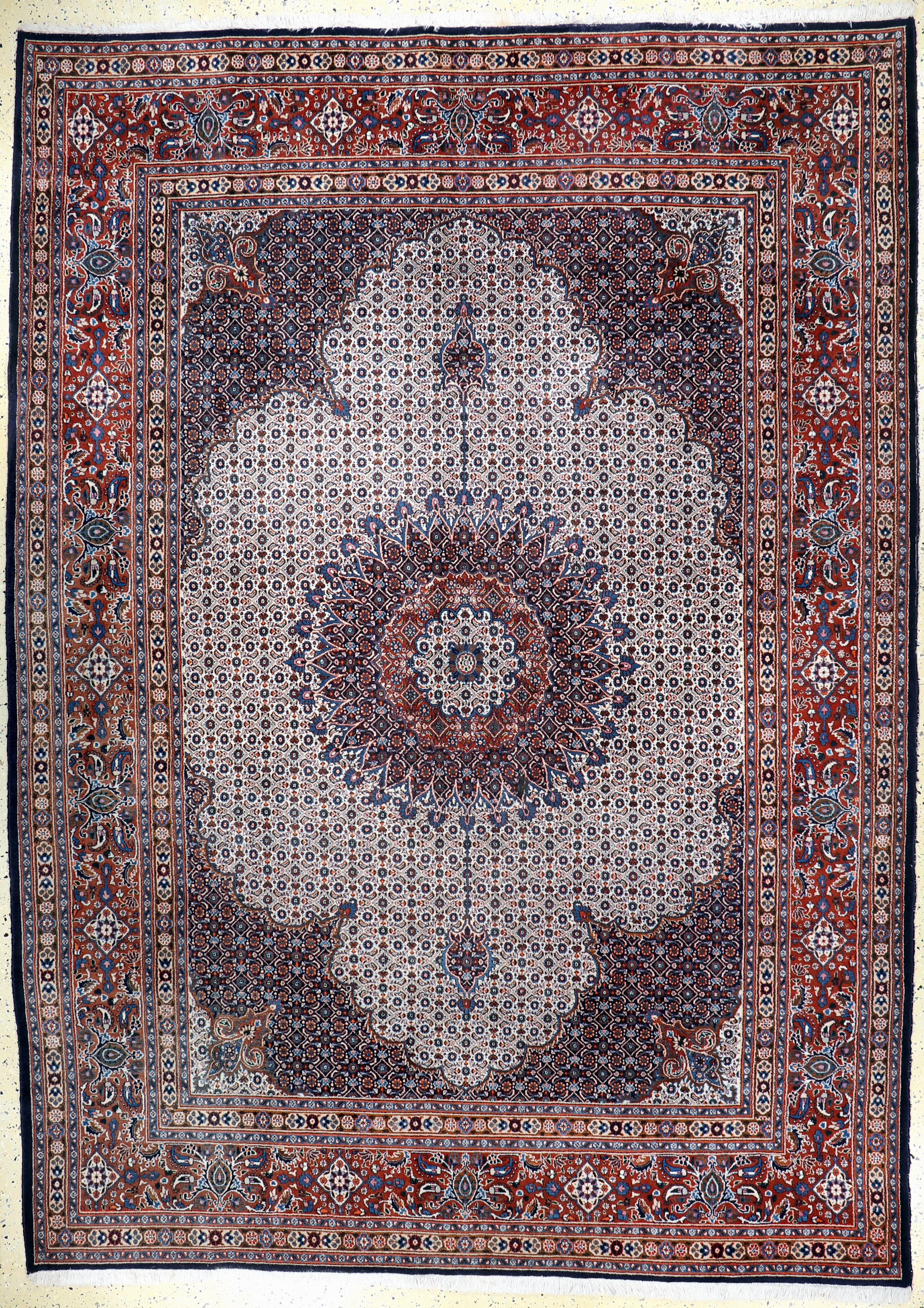 Image 27142246 - Mud, Persien, Ende 20.Jhd, Wolle auf Baumwolle, ca. 342 x 247 cm, leicht verblasst,EHZ: ...