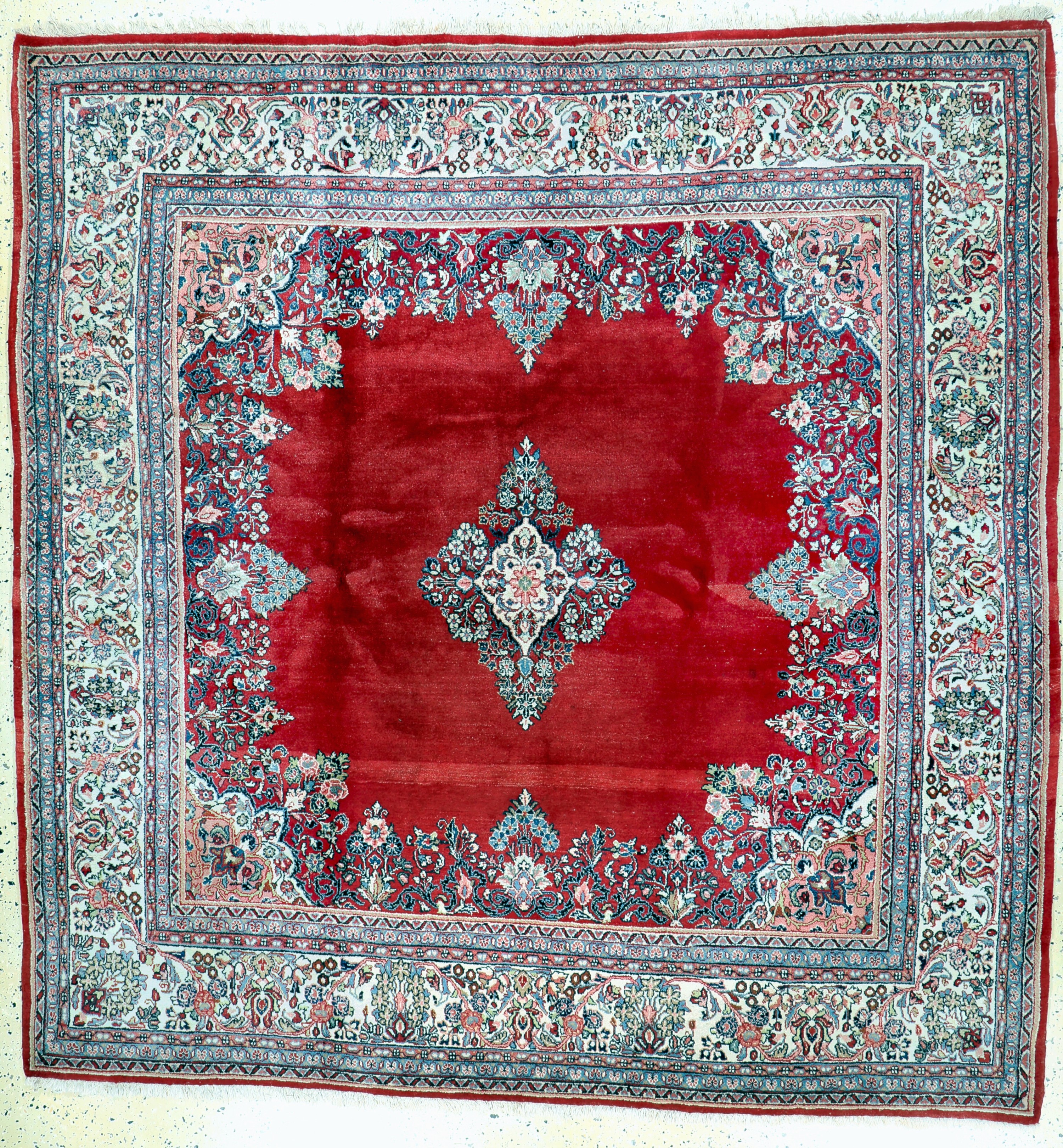Image 27142247 - Sarogh alt, Persien, Mitte 20.Jhd, Wolle auf Baumwolle, ca. 250 x 245 cm, EHZ: ...