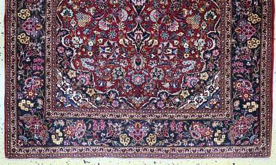 27142210c - Keschan alt, Persien, Anfang 20.Jhd, Wolle auf Baumwolle, ca. 206 x 133 cm, gereinigt, ...