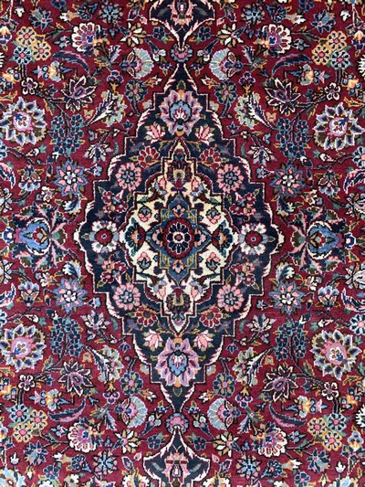 27142210d - Keschan alt, Persien, Anfang 20.Jhd, Wolle auf Baumwolle, ca. 206 x 133 cm, gereinigt, ...