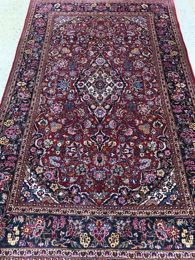 27142210e - Keschan alt, Persien, Anfang 20.Jhd, Wolle auf Baumwolle, ca. 206 x 133 cm, gereinigt, ...