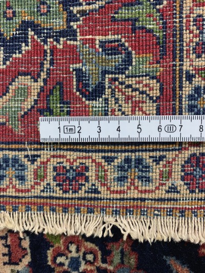27142213f - Keschan Kork alt, Persien, Anfang 20.Jhd, Korkwolle auf Baumwolle, ca. 215 x 135 cm, ...
