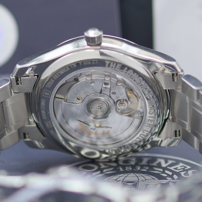 27142219e - LONGINES Master Collection Herrenarmbanduhr mit Mondphase Referenz L2.909.4.57.6, ...