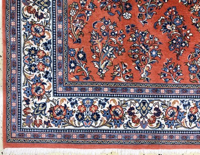 27142225b - Sarogh, Persien, Ende 20.Jhd, Wolle auf Baumwolle, ca. 200 x 200 cm, EHZ: 2 ...