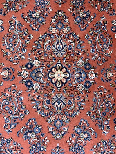 27142225e - Sarogh, Persien, Ende 20.Jhd, Wolle auf Baumwolle, ca. 200 x 200 cm, EHZ: 2 ...