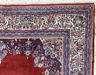 27142247d - Sarogh alt, Persien, Mitte 20.Jhd, Wolle auf Baumwolle, ca. 250 x 245 cm, EHZ: ...