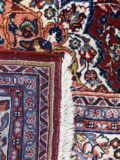 27142247g - Sarogh alt, Persien, Mitte 20.Jhd, Wolle auf Baumwolle, ca. 250 x 245 cm, EHZ: ...