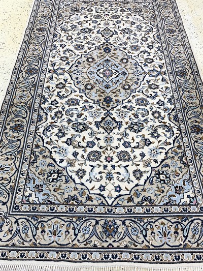 27142250f - Keschan, Persien, Ende 20.Jhd, Wolle auf Baumwolle, ca. 255 x 150 cm, EHZ: 1-2 ...