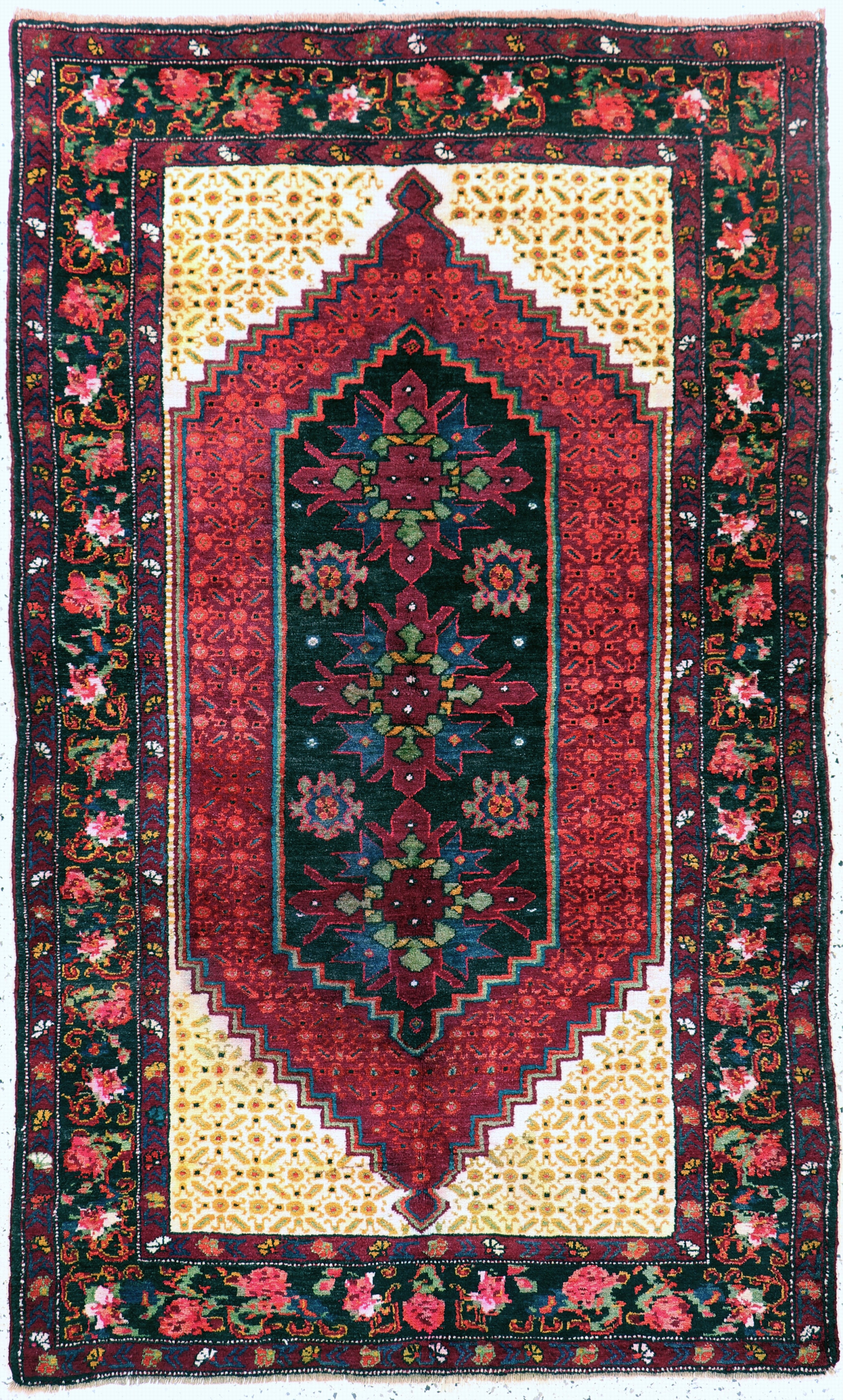 Image 27142315 - Karabagh Kazak alt, Kaukasus, Anfang 20.Jhd, Wolle auf Wolle, ca. 222 x 137 cm, EHZ: 2 ...