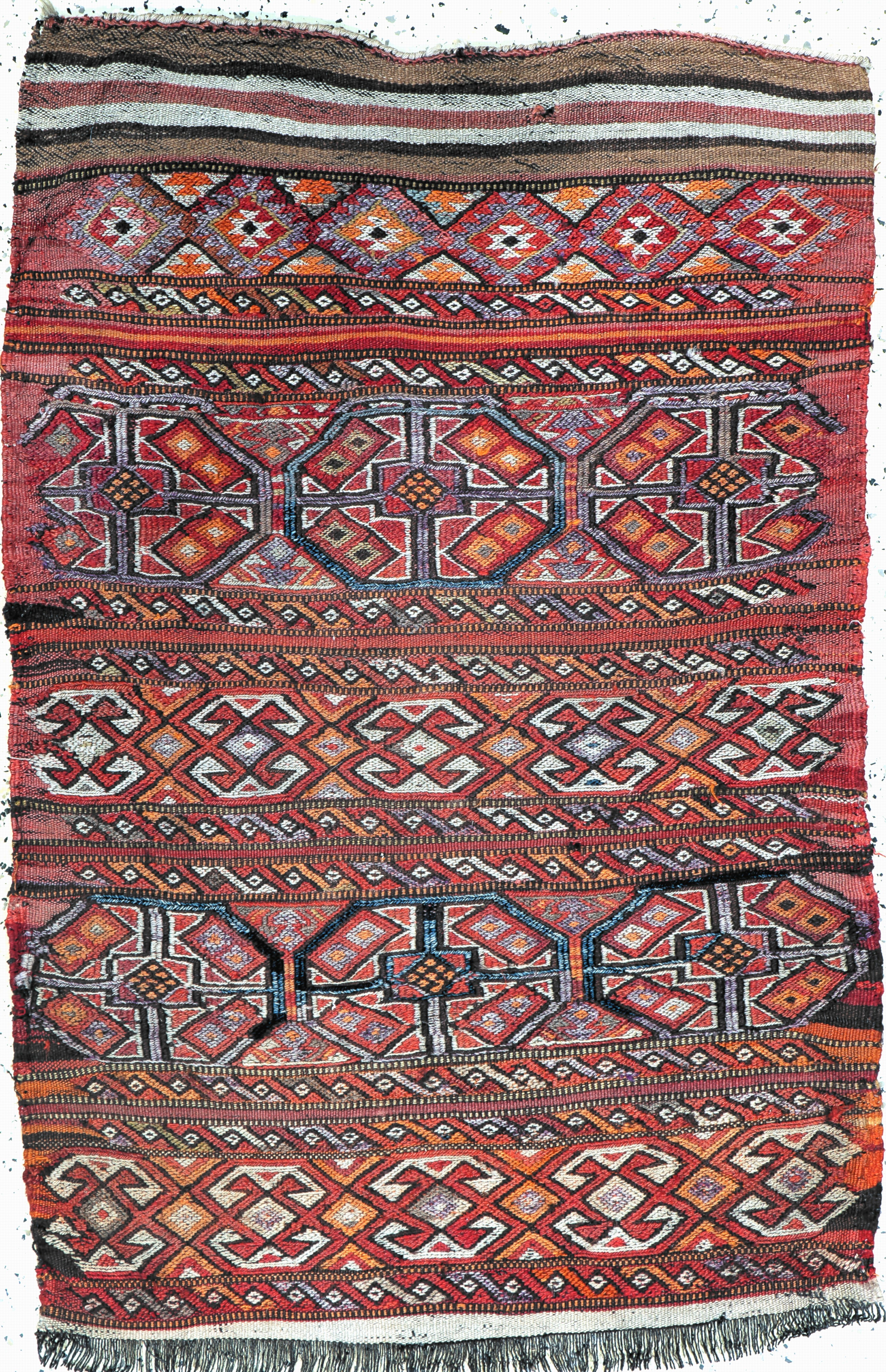 Image 27142345 - Sumakh Sackfront, Türkei, Anfang 20.Jhd, Wolle auf Wolle, ca. 120 x 82 cm, EHZ: 2 ...