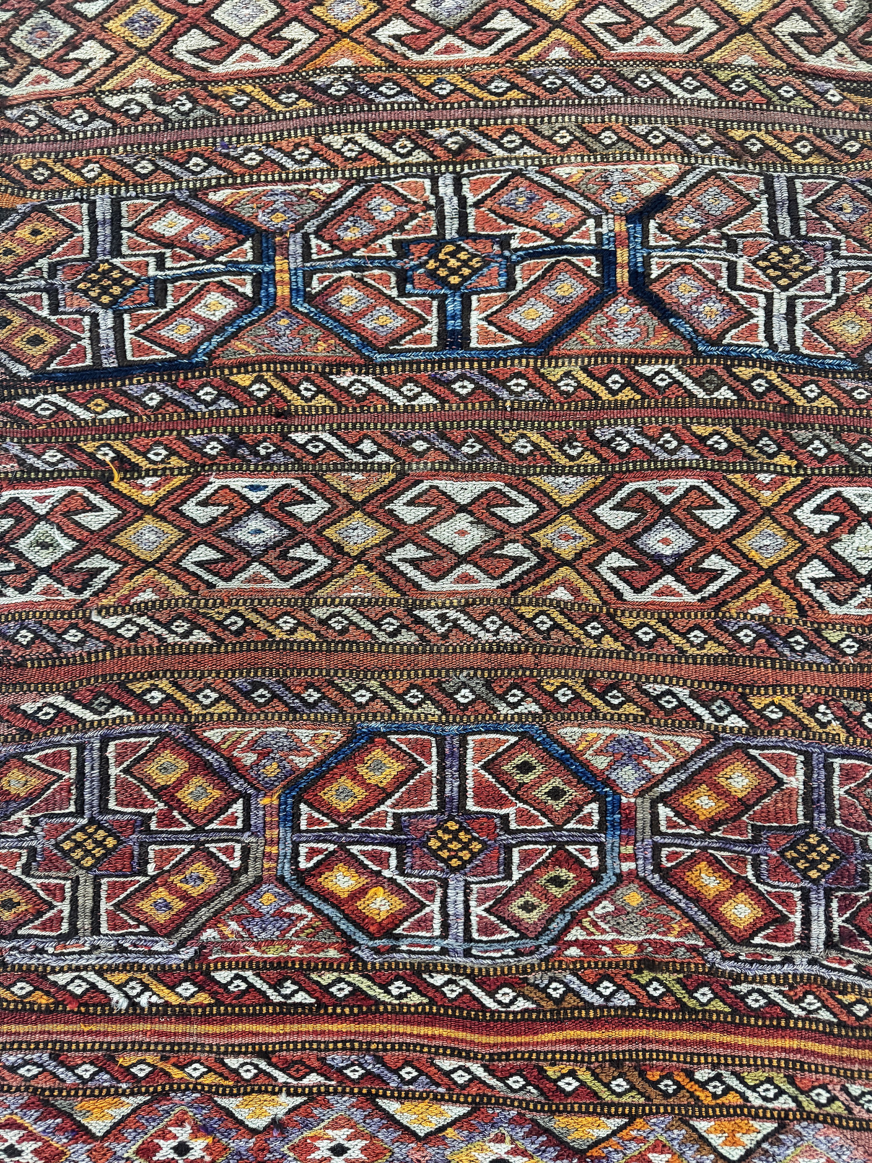Detail c: Sumakh Sackfront, Türkei, Anfang 20.Jhd, Wolle auf Wolle, ca. 120 x 82 cm, EHZ: 2