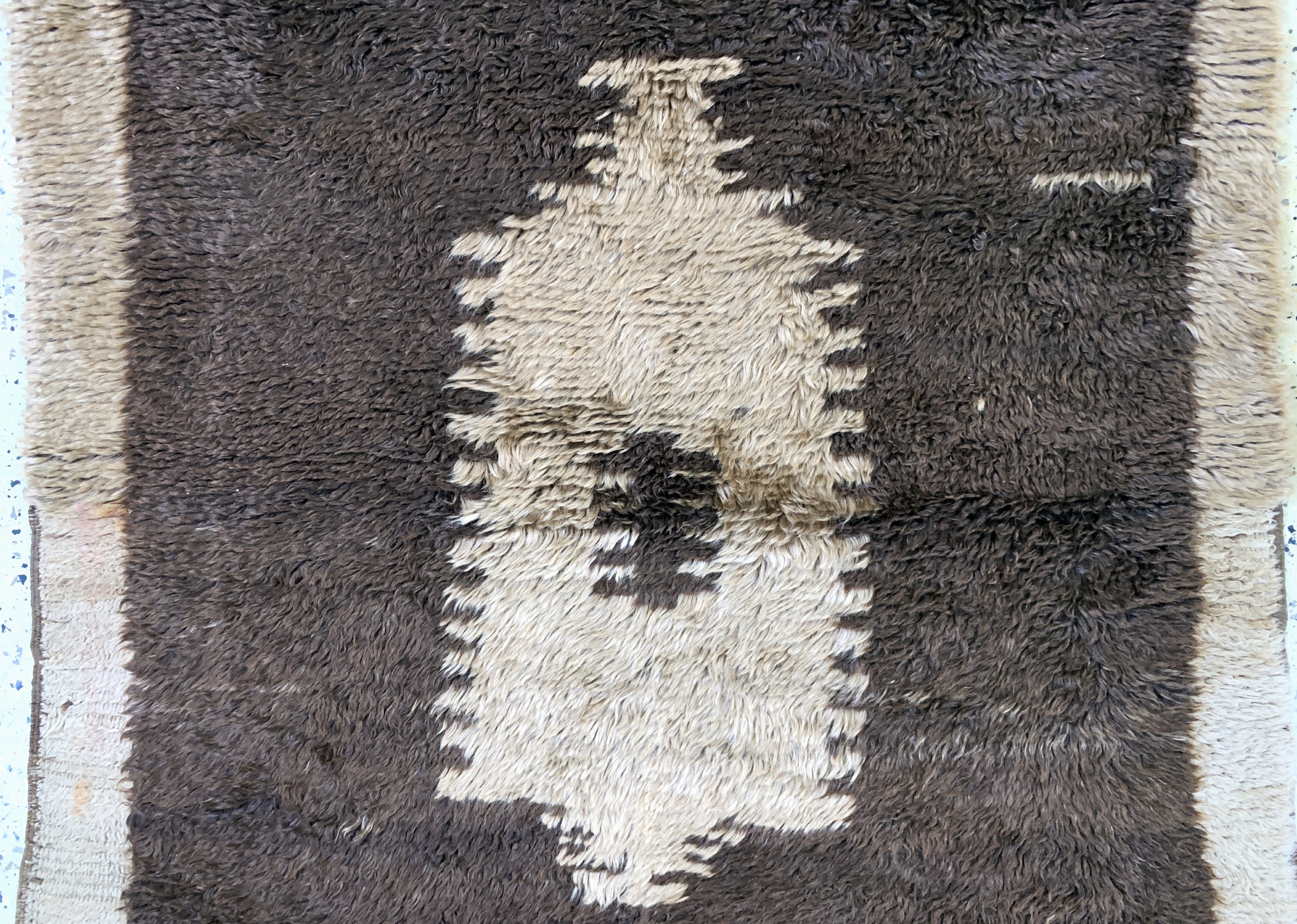 Detail b: "Tülü"Schlafteppich, Türkei, Anfang 20.Jhd,Wolle auf Wolle, ca. 185 x 125 cm, EHZ: 2