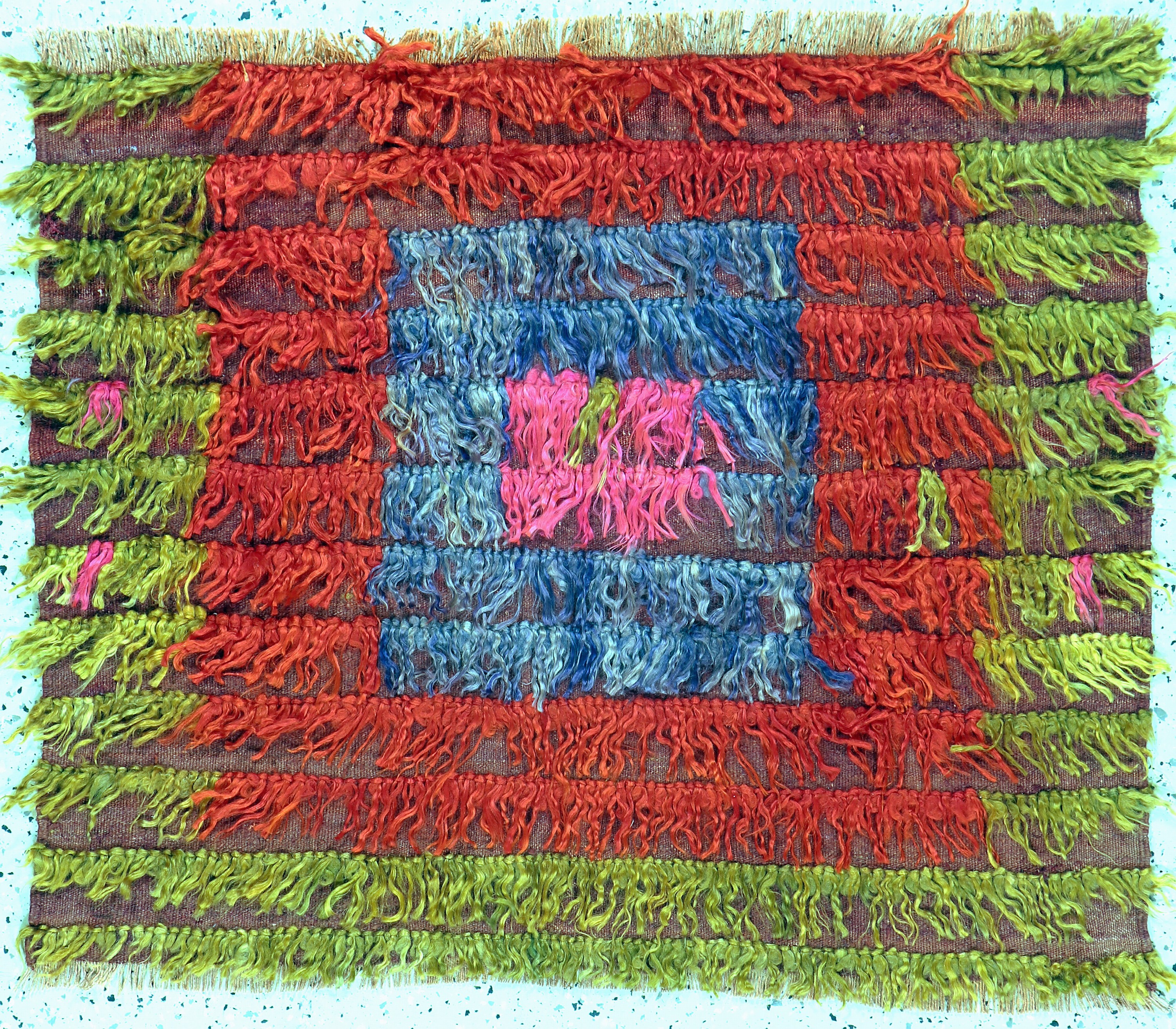 Image 27142367 - ´Tülü´Schlafteppich Fragment, Türkei, um 1900, Wolle auf Wolle, ca. 95 x 114 cm, ...