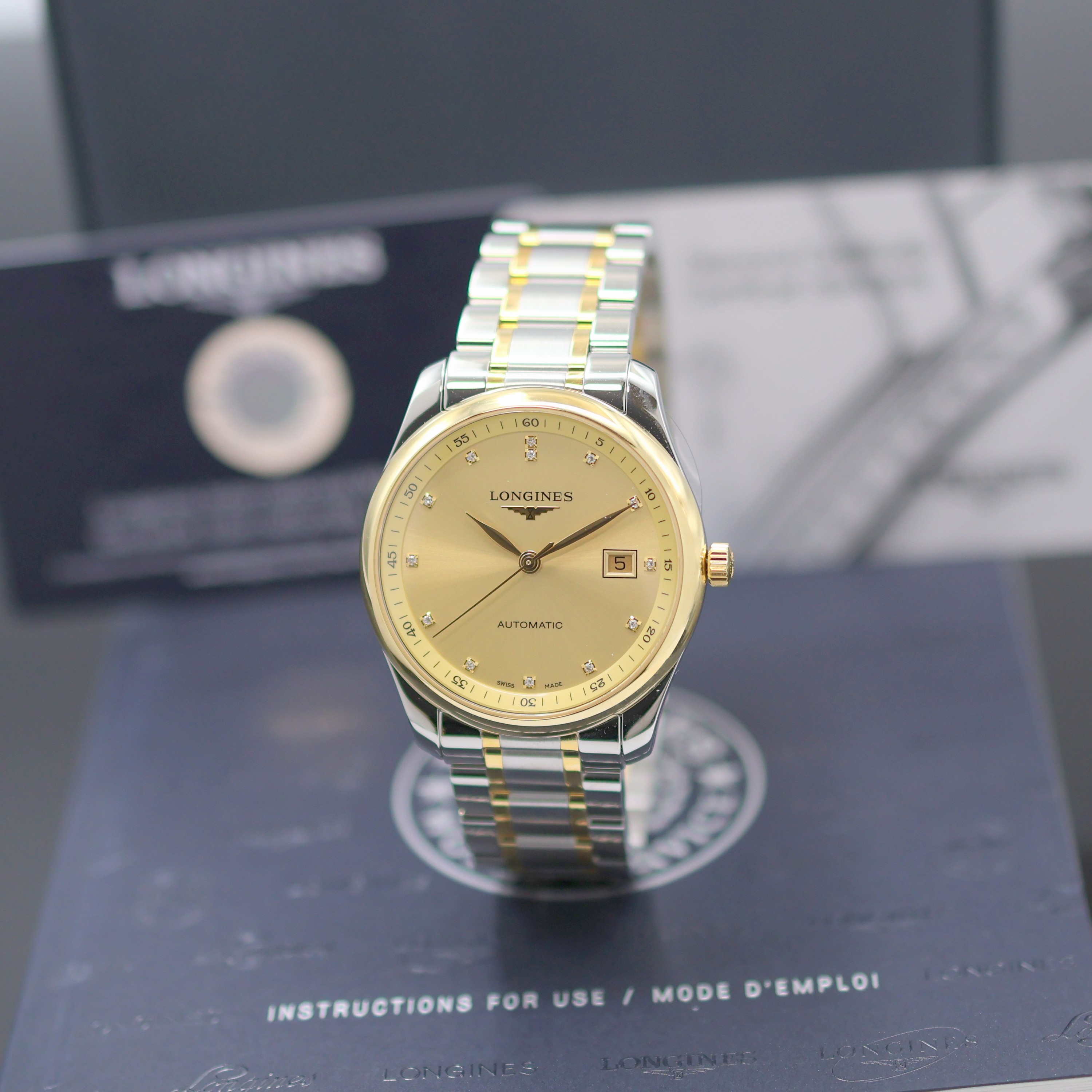 Image 27142376 - LONGINES Master Collection ungetragene Herrenarmbanduhr Referenz L2.793.5.37.7, ...