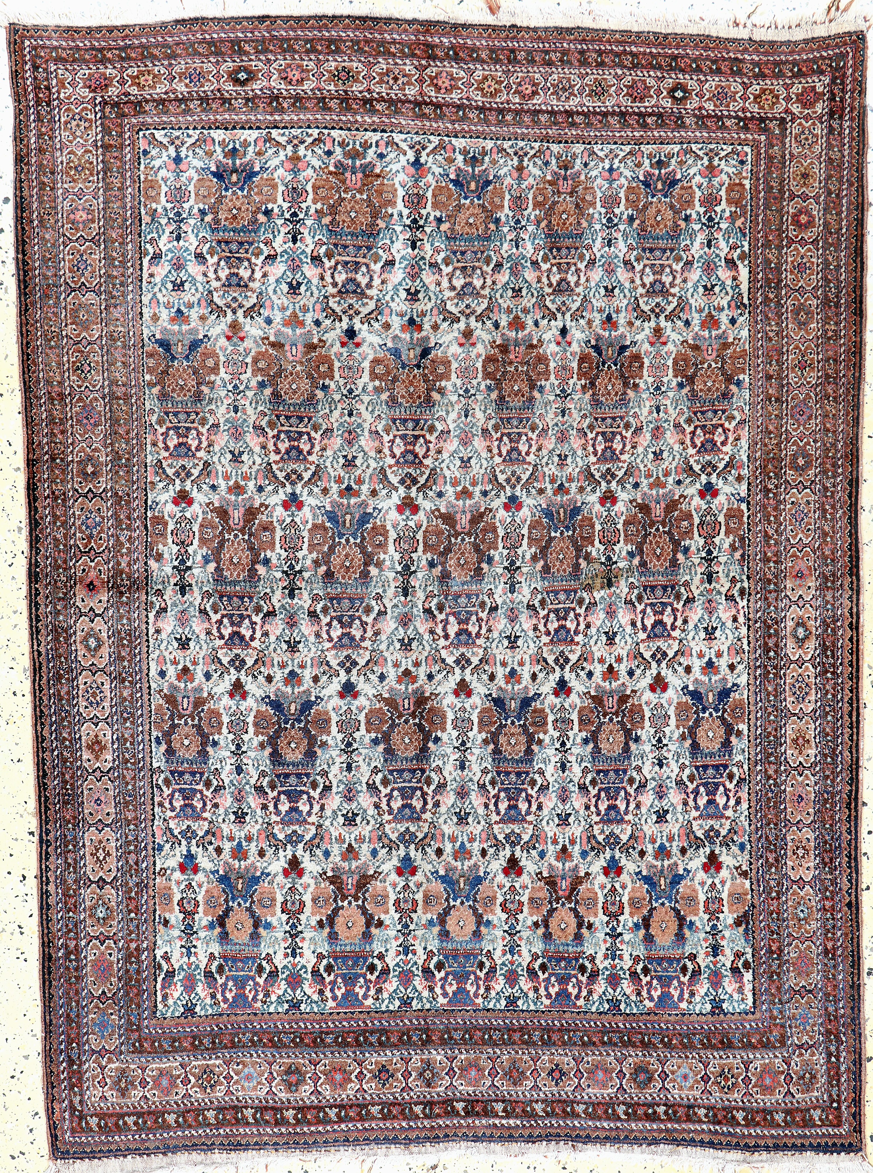 Image 27142386 - Afschar, Persien, Anfang 20.Jhd, Wolle auf Baumwolle, ca. 180 x 133 cm, EHZ: 2 ...